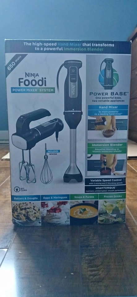 Brand New Ninja Foodi Power Mixer System (Hand Mixer & Immersion
