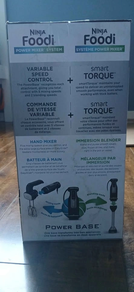 Brand New Ninja Foodi Power Mixer System (Hand Mixer & Immersion - photo 2