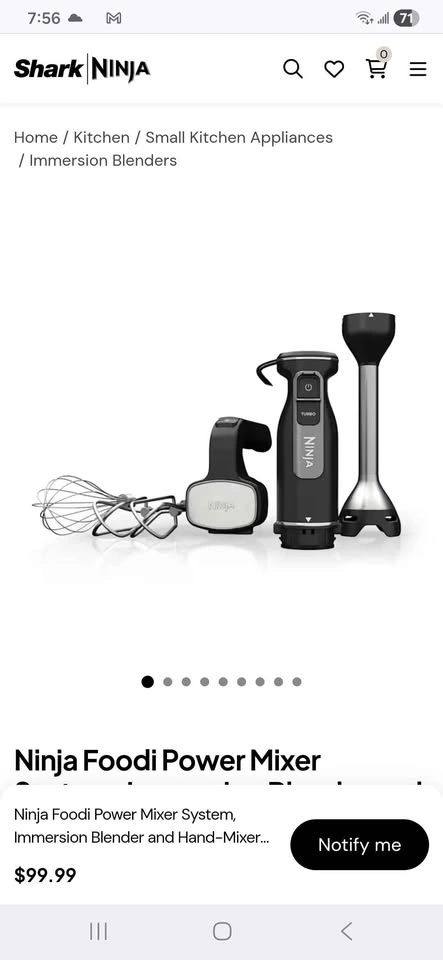 Brand New Ninja Foodi Power Mixer System (Hand Mixer & Immersion - photo 4