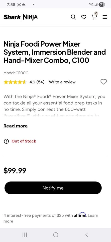 Brand New Ninja Foodi Power Mixer System (Hand Mixer & Immersion - photo 5