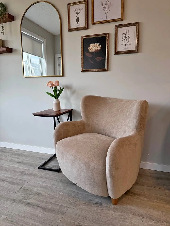 Brand new Wing back style accent chair