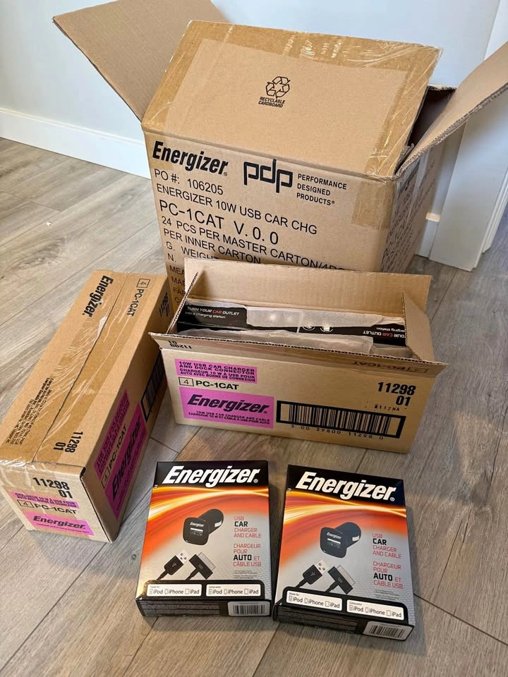 Energizer USB Car Chargers - Case of 24