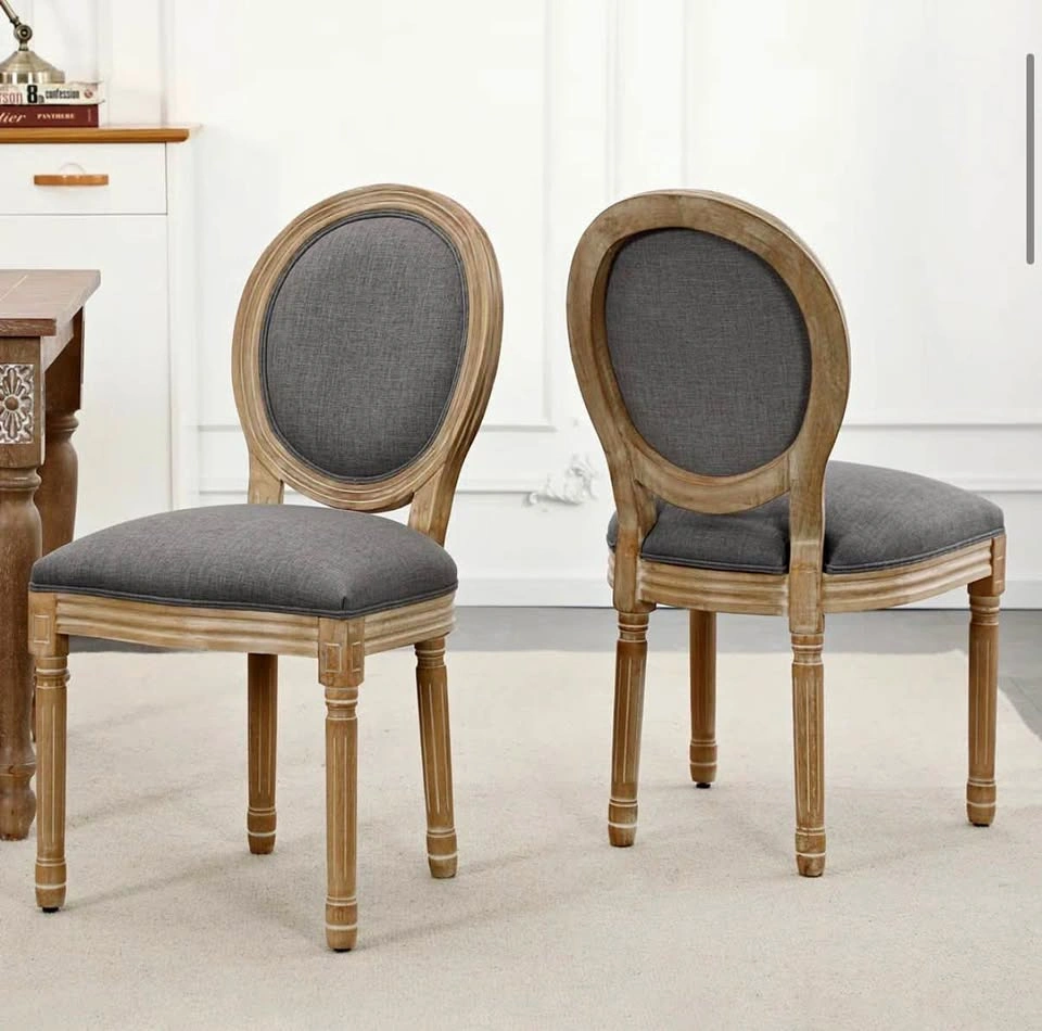 Dining Room Chairs (2) King Louise Style - Brand New
