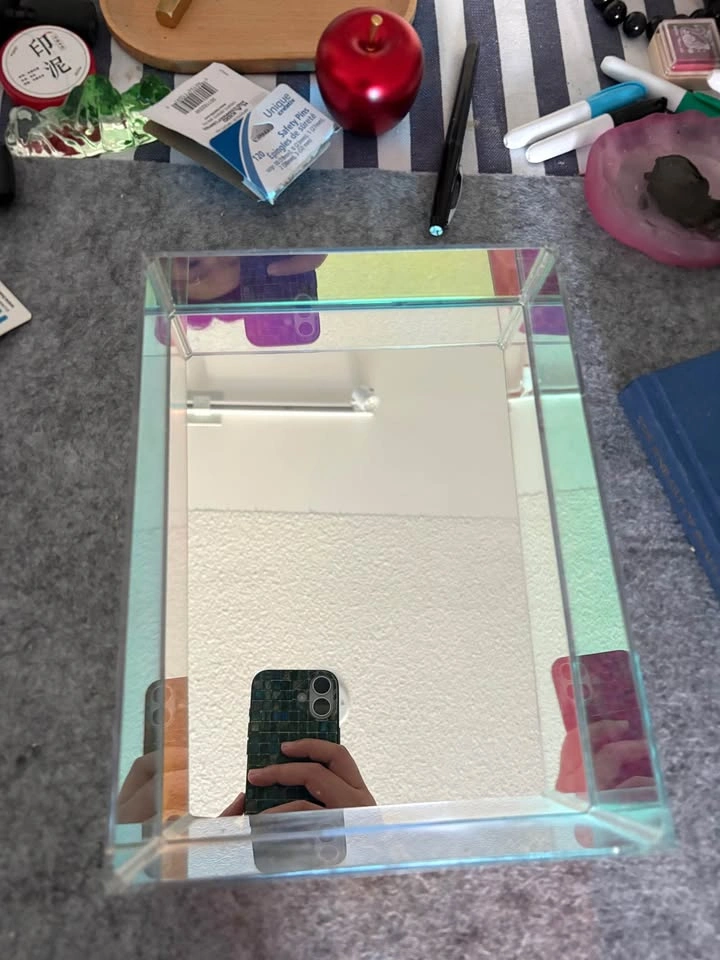 IKEA GRIMSTORP Iridescent Holographic Display Box (Mirror) 7”x9. - photo 2