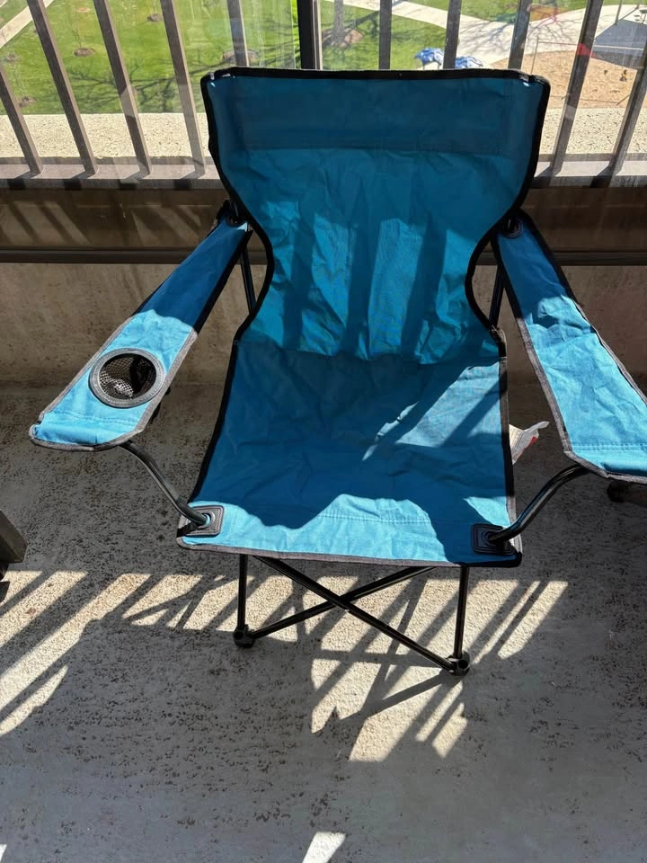 Outbound Wide Folding Camping Chair with Cup Holder - 2 - photo 5