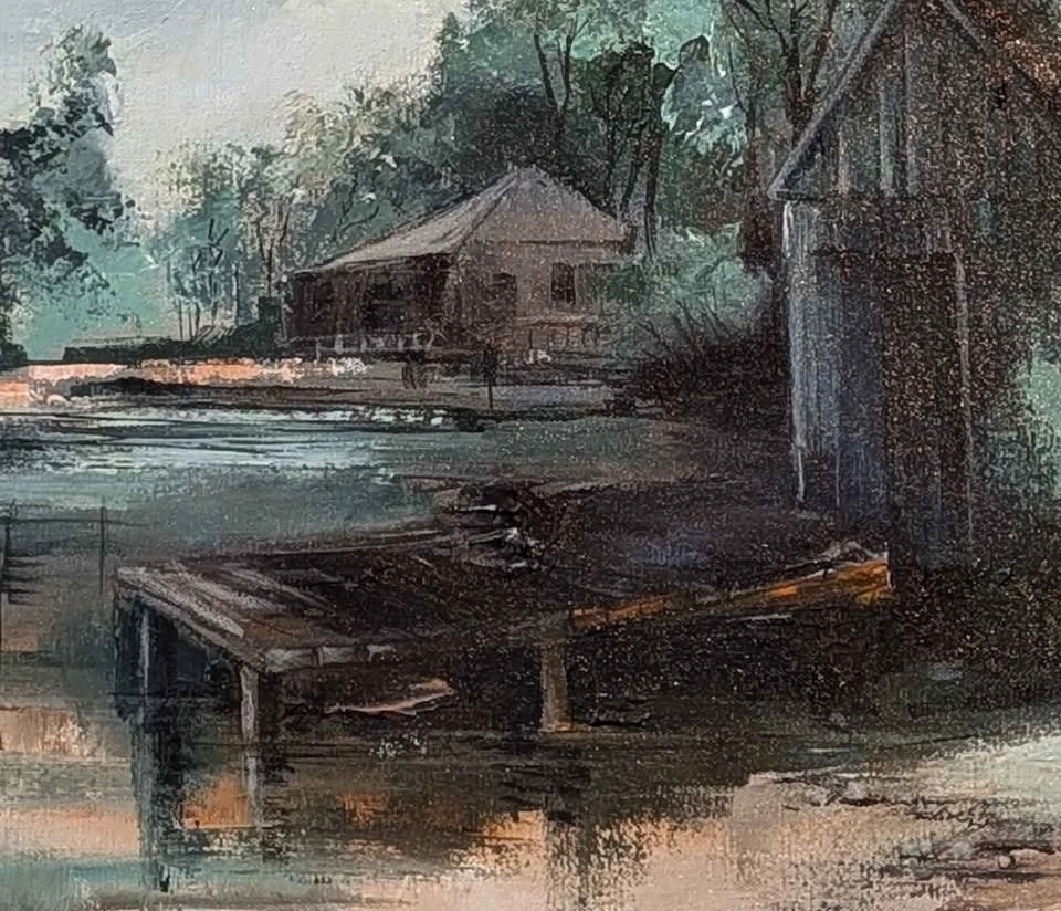 Fred Schonberger "Cottages, Rideau Lakes" Oil Painting - photo 5