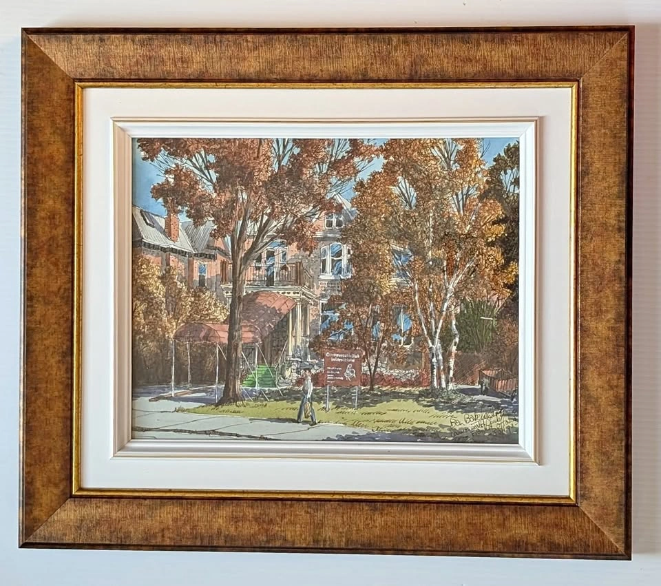 Ben Babelowsky Original Watercolour Painting by Renowned Ottawa
