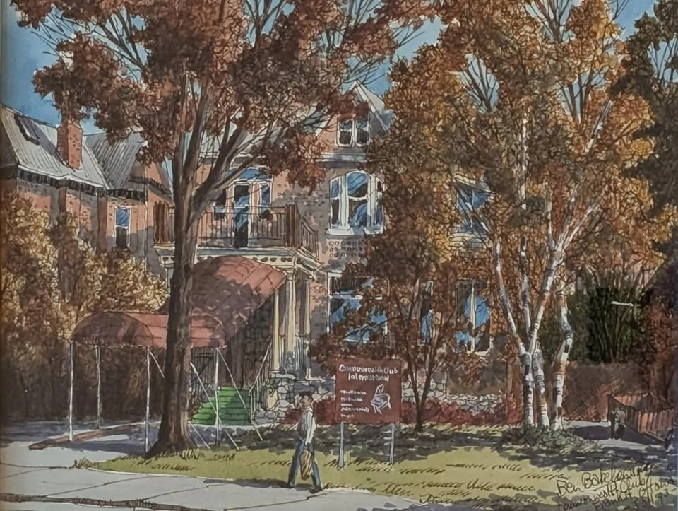 Ben Babelowsky Original Watercolour Painting by Renowned Ottawa - photo 2