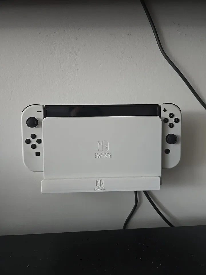 Nintendo Switch OLED w/ Mario Wonder & Case - photo 3