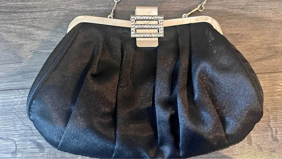 Elegant Black Clutch Bag