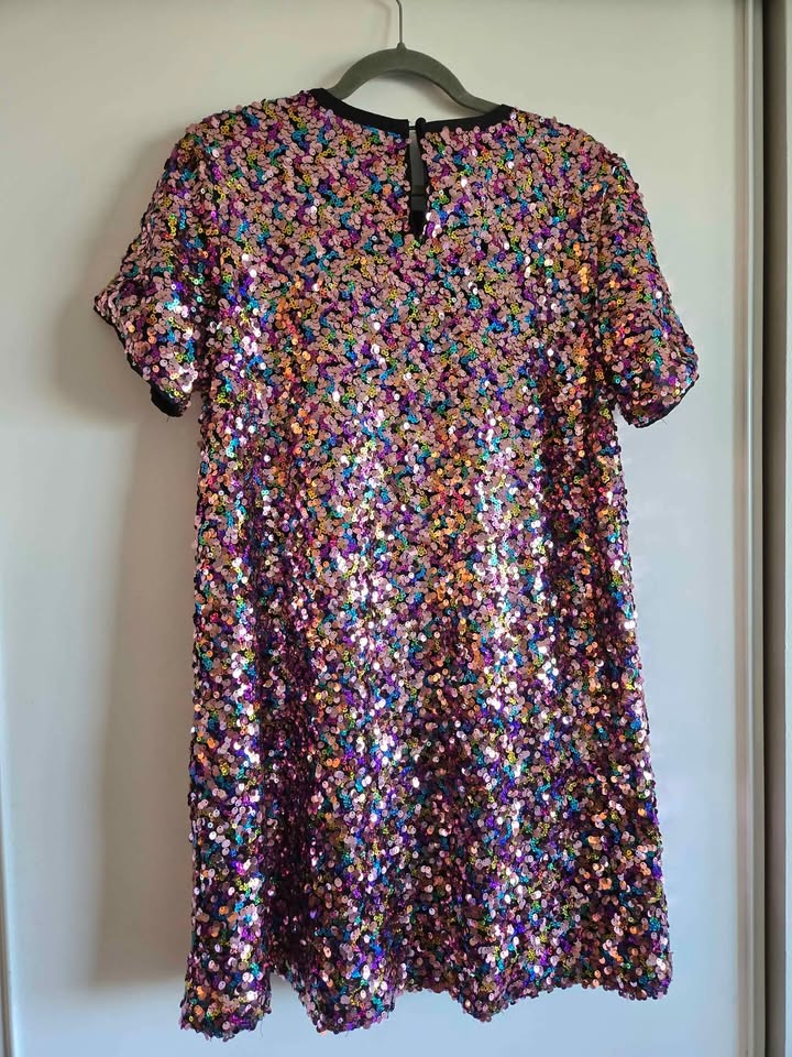 Sequin Sparkle Dress - Size Medium - photo 2