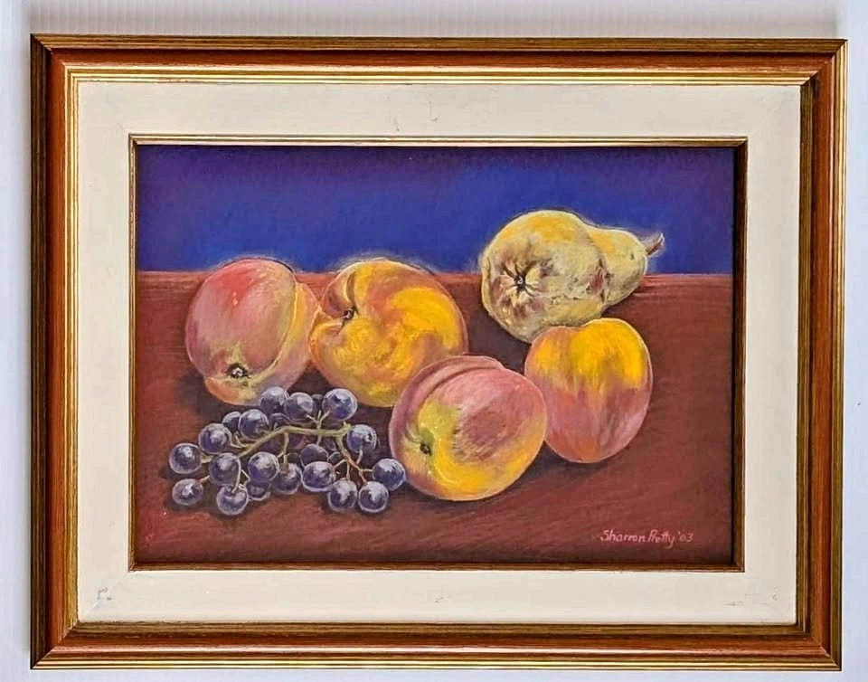 Sharron Pretty, Pastel Painting, The Summer Bounty 2