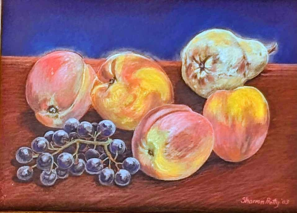 Sharron Pretty, Pastel Painting, The Summer Bounty 2 - photo 3