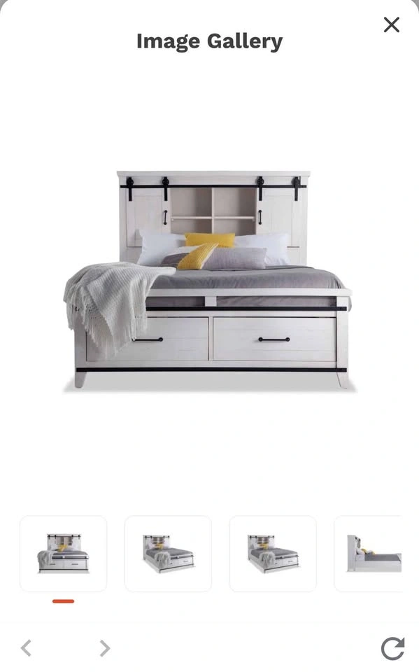 Bookcase Queen Sized Bedframe - HALF PRICE - photo 4