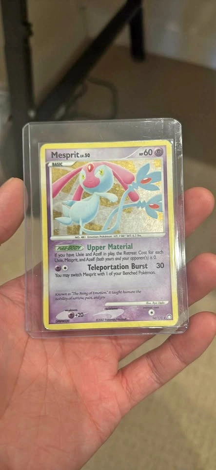 Mesprit Mysterious Treasures Holofoil 14/123 (MP) - Pokemon TCG