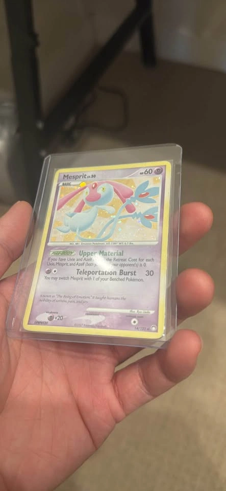 Mesprit Mysterious Treasures Holofoil 14/123 (MP) - Pokemon TCG - photo 2
