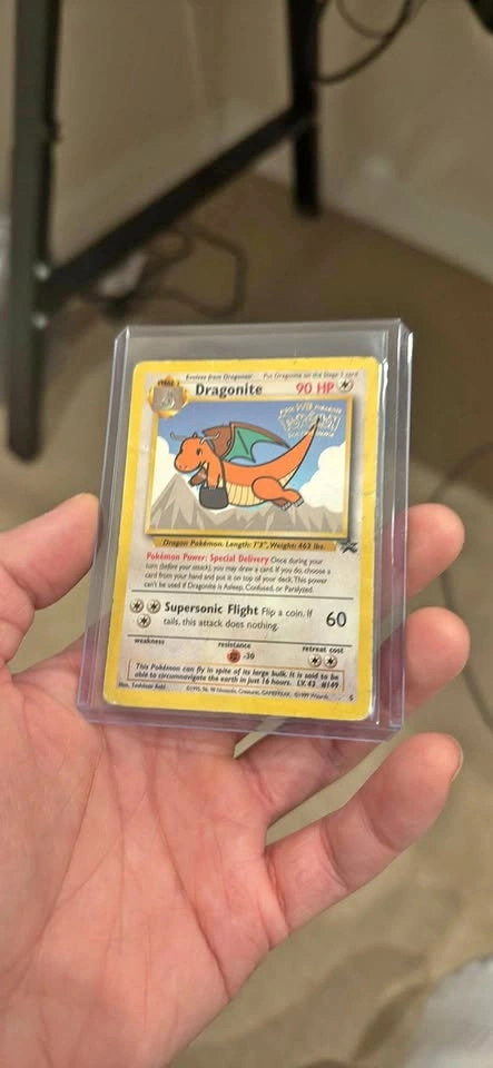 Dragonite The First Movie Promo No. 5 - Pokemon TCG