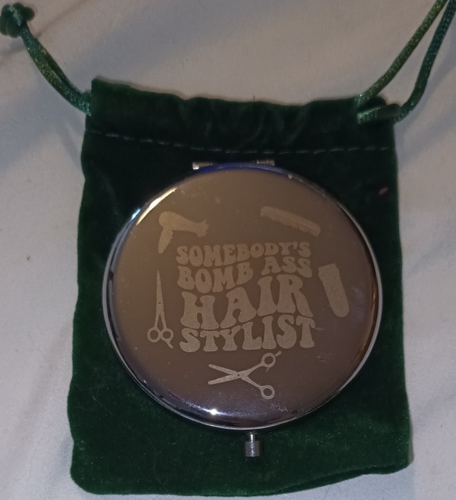 NEW Hair Stylist Make Up Compact Mirror - photo 4
