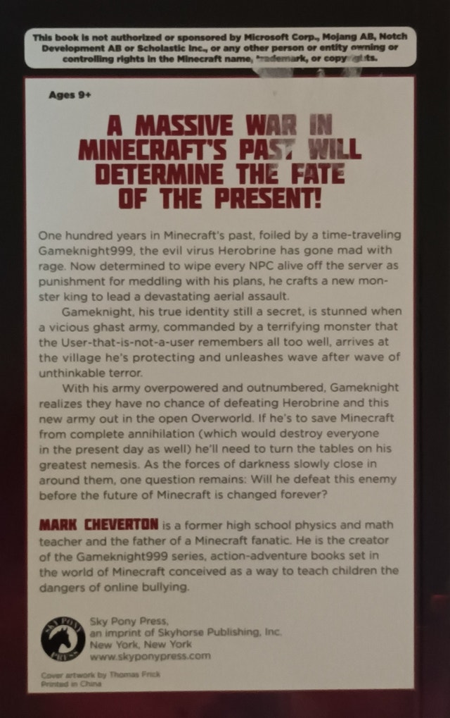 The Great Zombie Invasion: Birth of Herobrine Book - photo 2