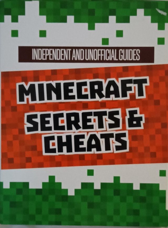 Unofficial Minecraft Secrets & Cheats - 4 Softcover Books in Cas