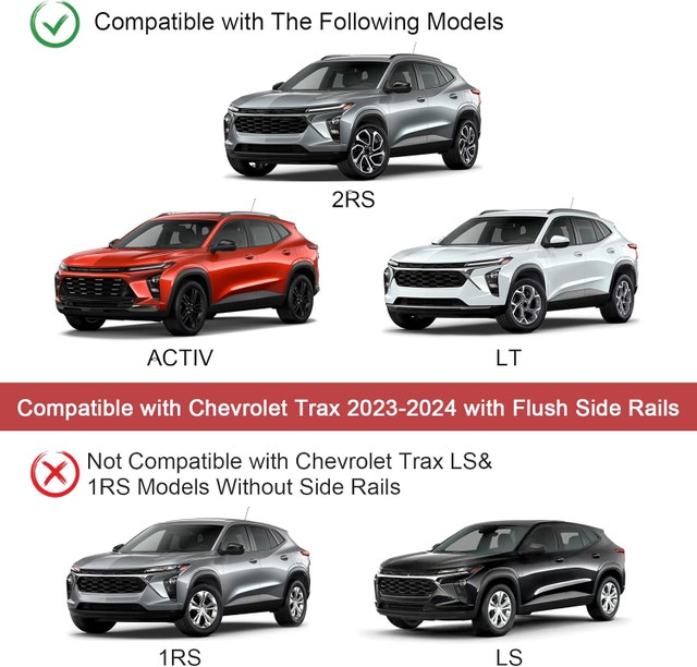 NEW KINGGERI Roof Racks for Chevy Trax 2023-25 - photo 2