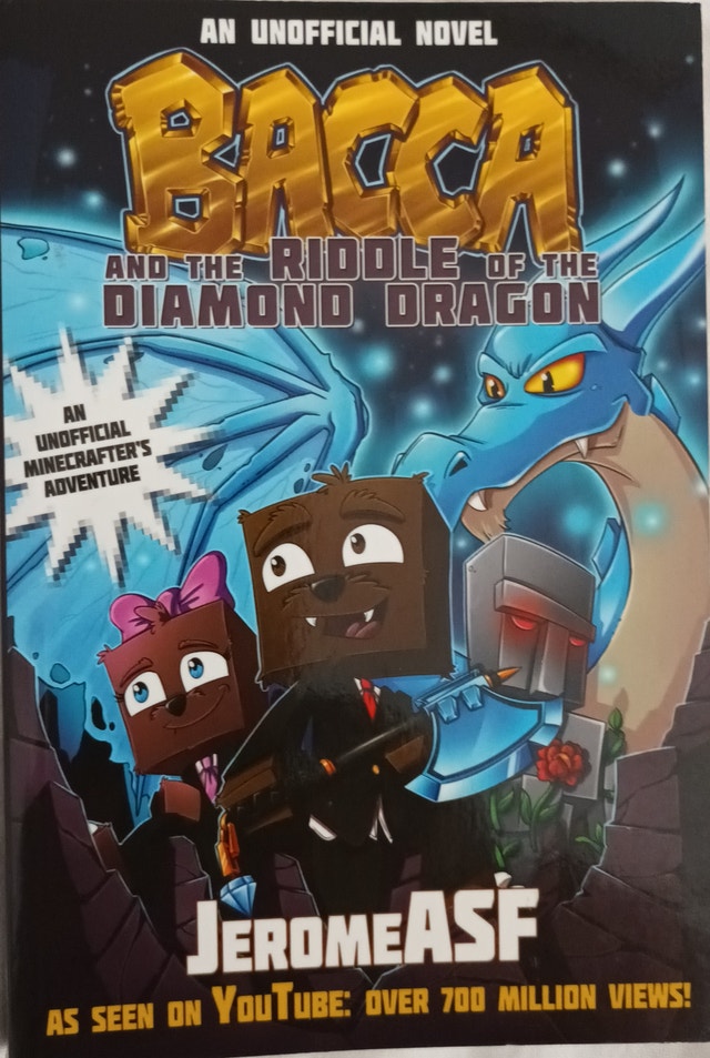 Bacca and the Riddle of the Diamond Dragon: Minecraft Novel Book