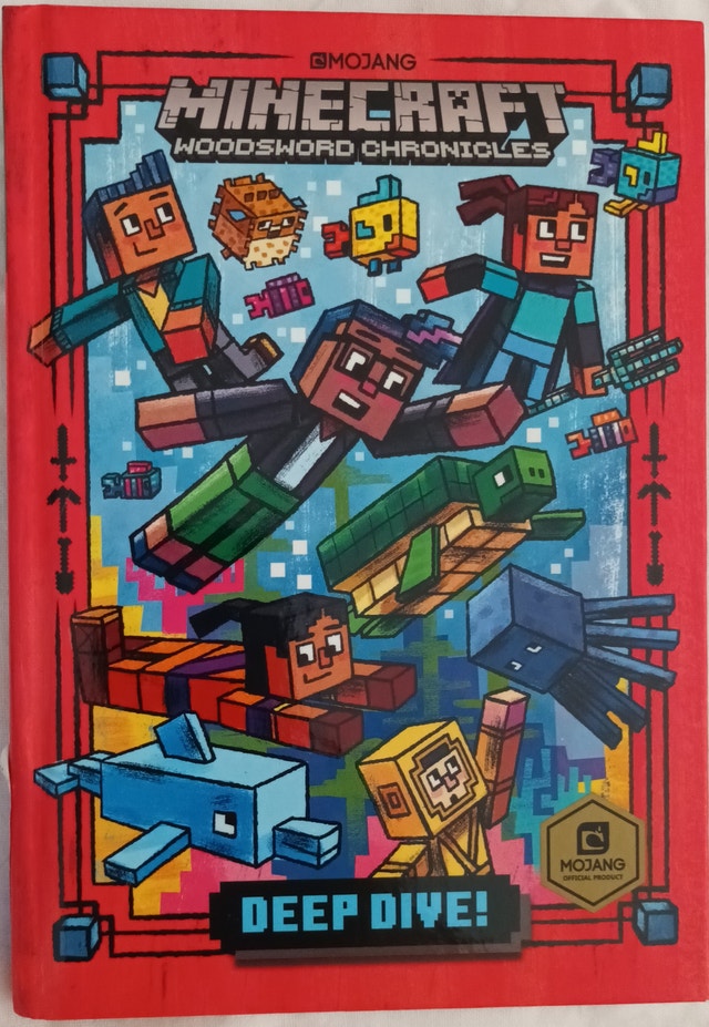 Deep Dive! (Minecraft Woodsword Chronicles #3) HARD Cover Book