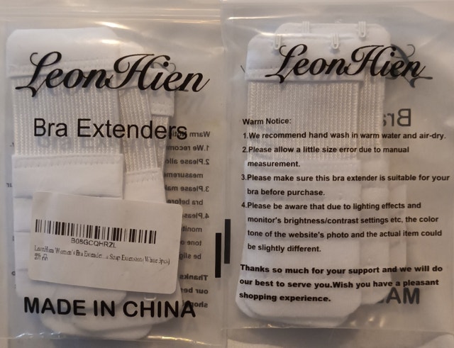 NEW LeonHien Women's Bra Extenders 2 Hook, Soft & Comfortable - photo 4