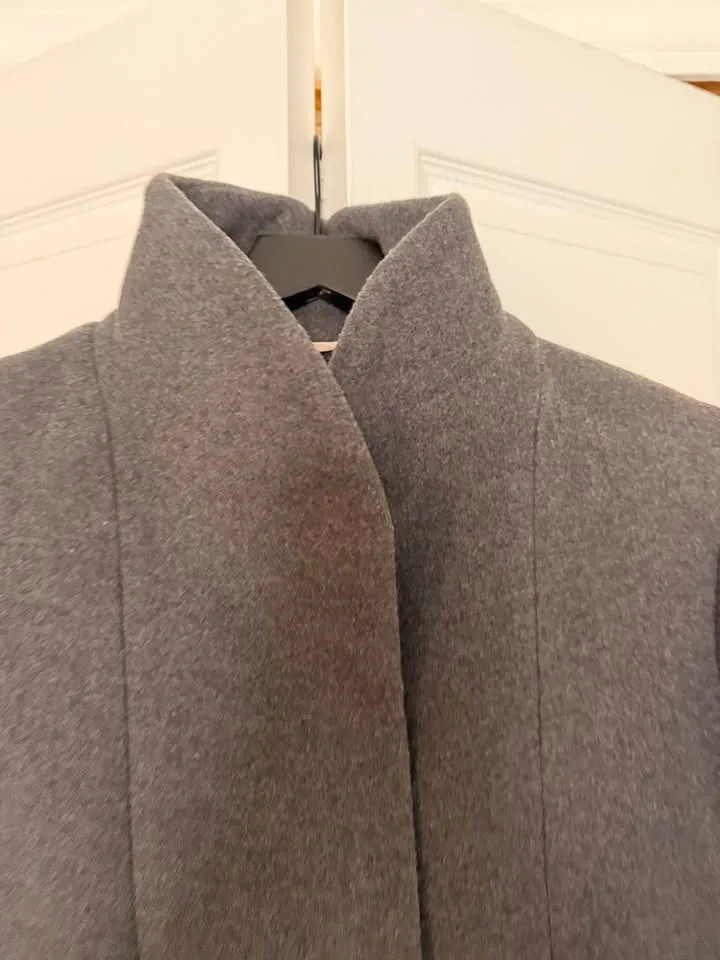 Aritzia Wool Coat (Wilfred) - Gray Size M - photo 3