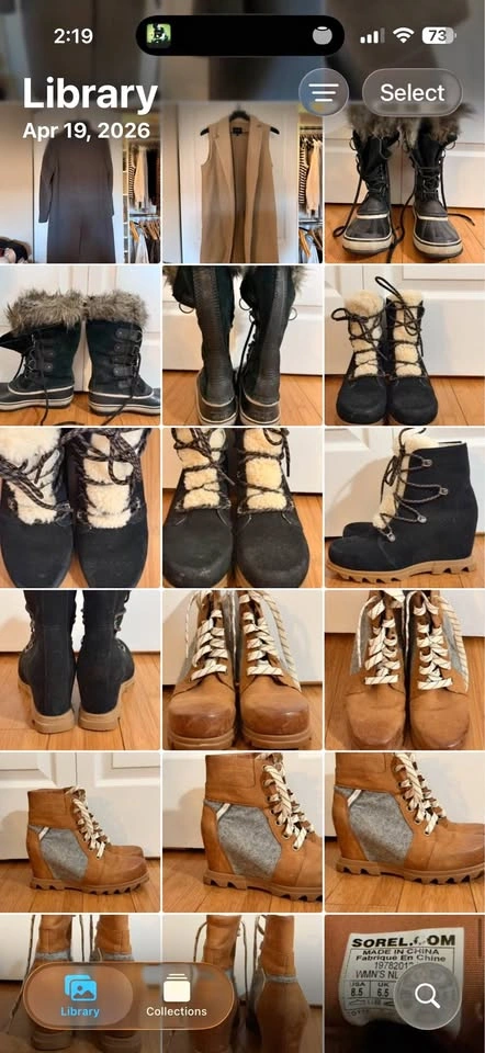 3 Sorel Boots + Winter Closet Clean Out (Bundle Deal)