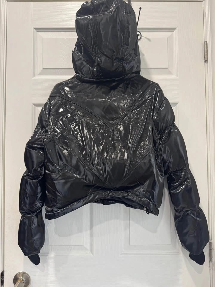Maniere De Voir Black Reflective Women’s Jacket – BNWT - photo 4
