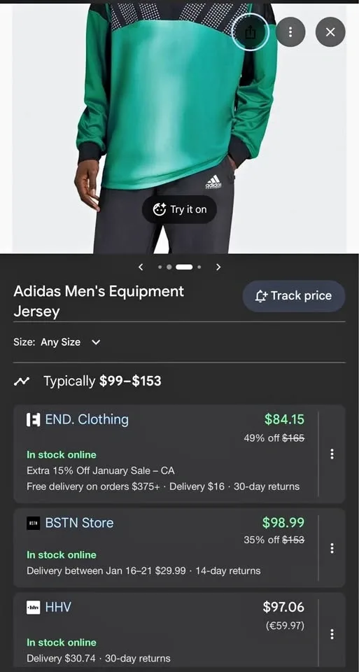 EQT SHIRT (BNWT)