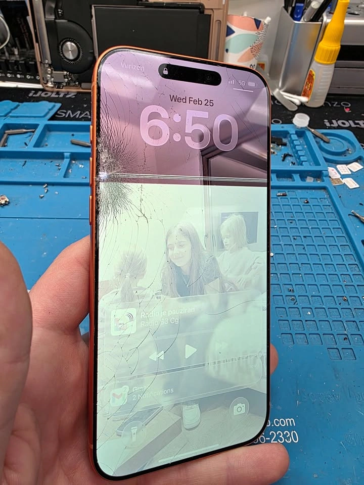 Cracked Screen or Battery Issues?