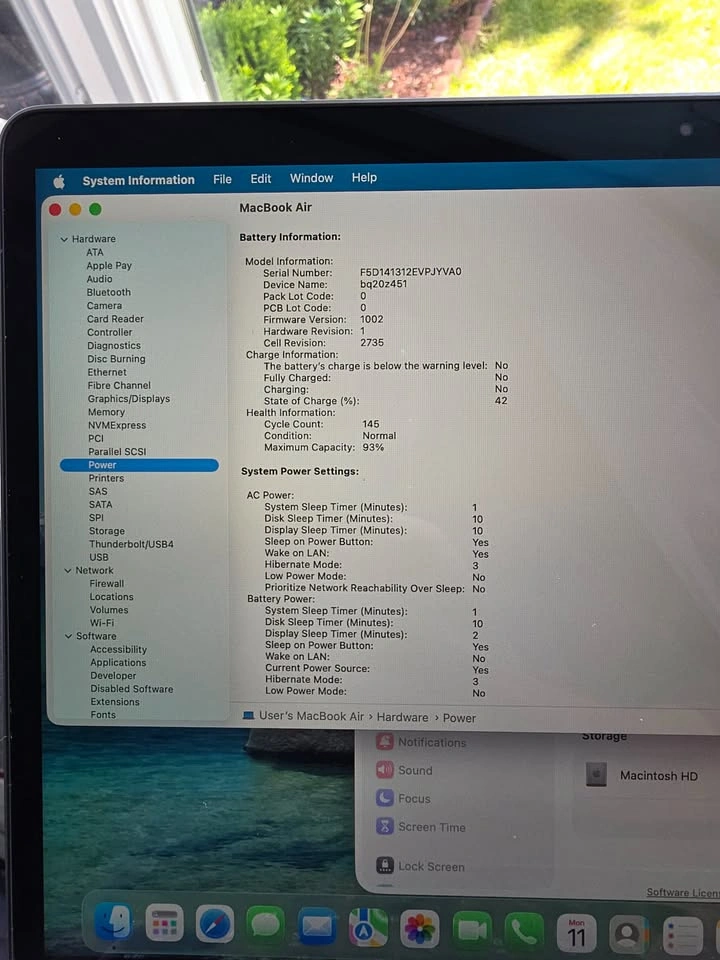 2020 Apple MacBook Air 13.3" M1 8GB RAM 256GB SSD - photo 5