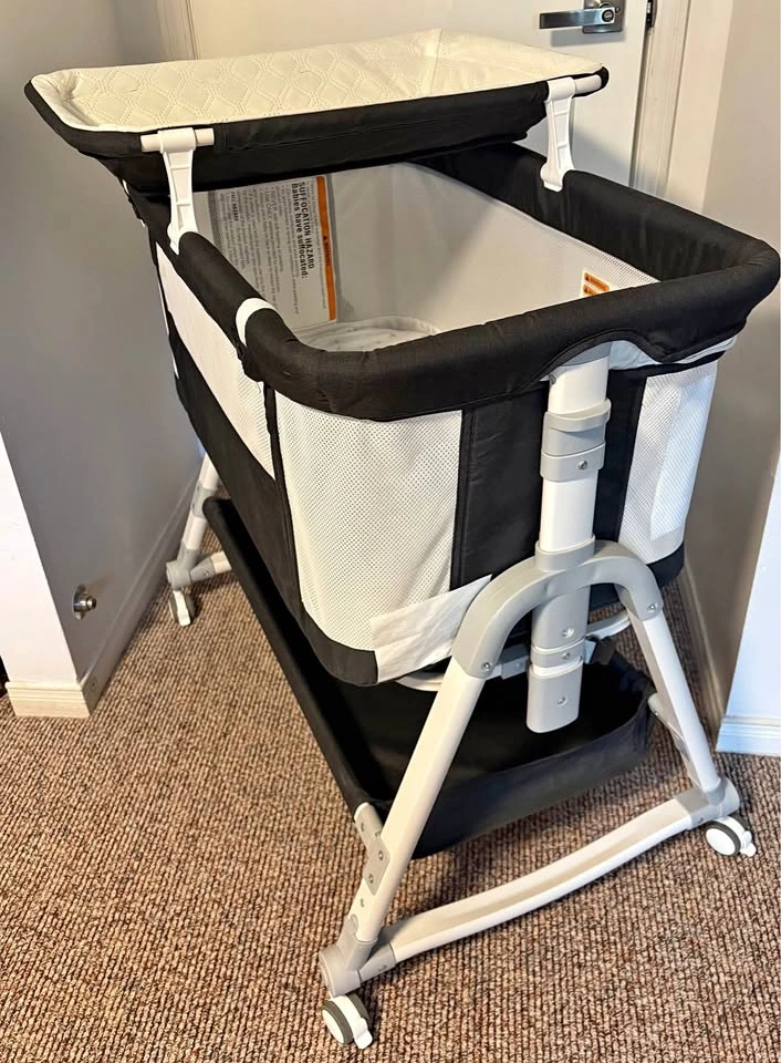 Baby Bassinet, 3 in 1 Bedside Sleeper
