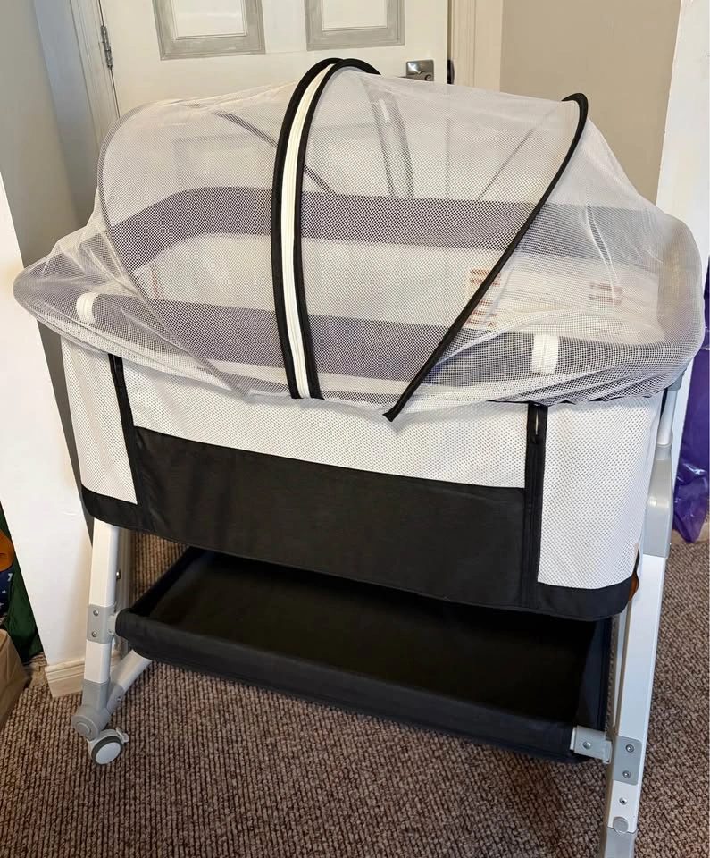 Baby Bassinet, 3 in 1 Bedside Sleeper - photo 4