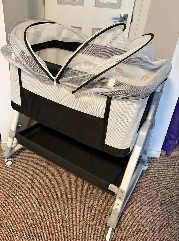 Baby Bassinet, 3 in 1 Bedside Sleeper - photo 5