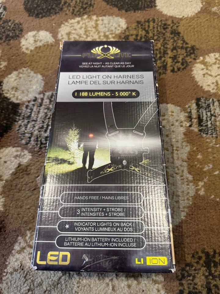 Flexlite Harness Light - Powerful LED Light (BNIB) - photo 2