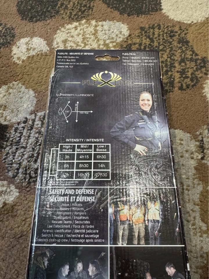 Flexlite Harness Light - Powerful LED Light (BNIB) - photo 4