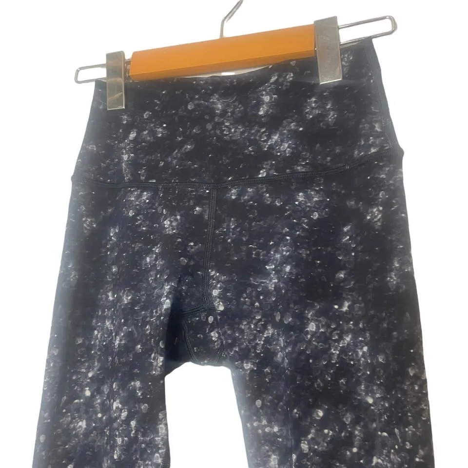 Lululemon Wunder Under Leggings Effervescence Size 4 image indicator(4)