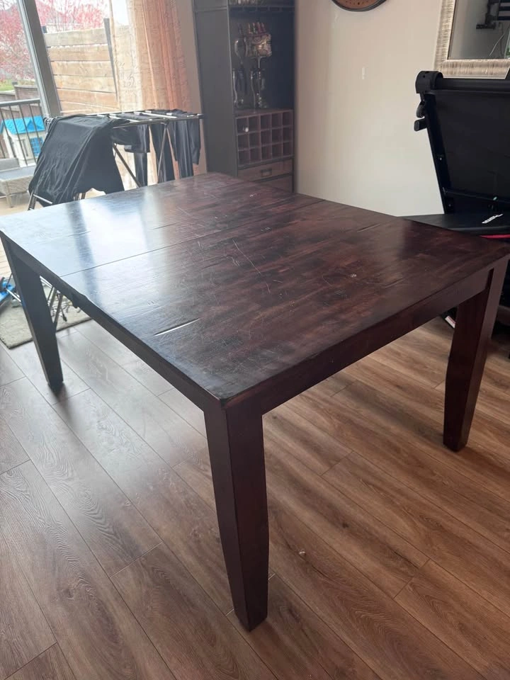 Solid Dining Table - Extends from 5ft to 6ft - photo 5