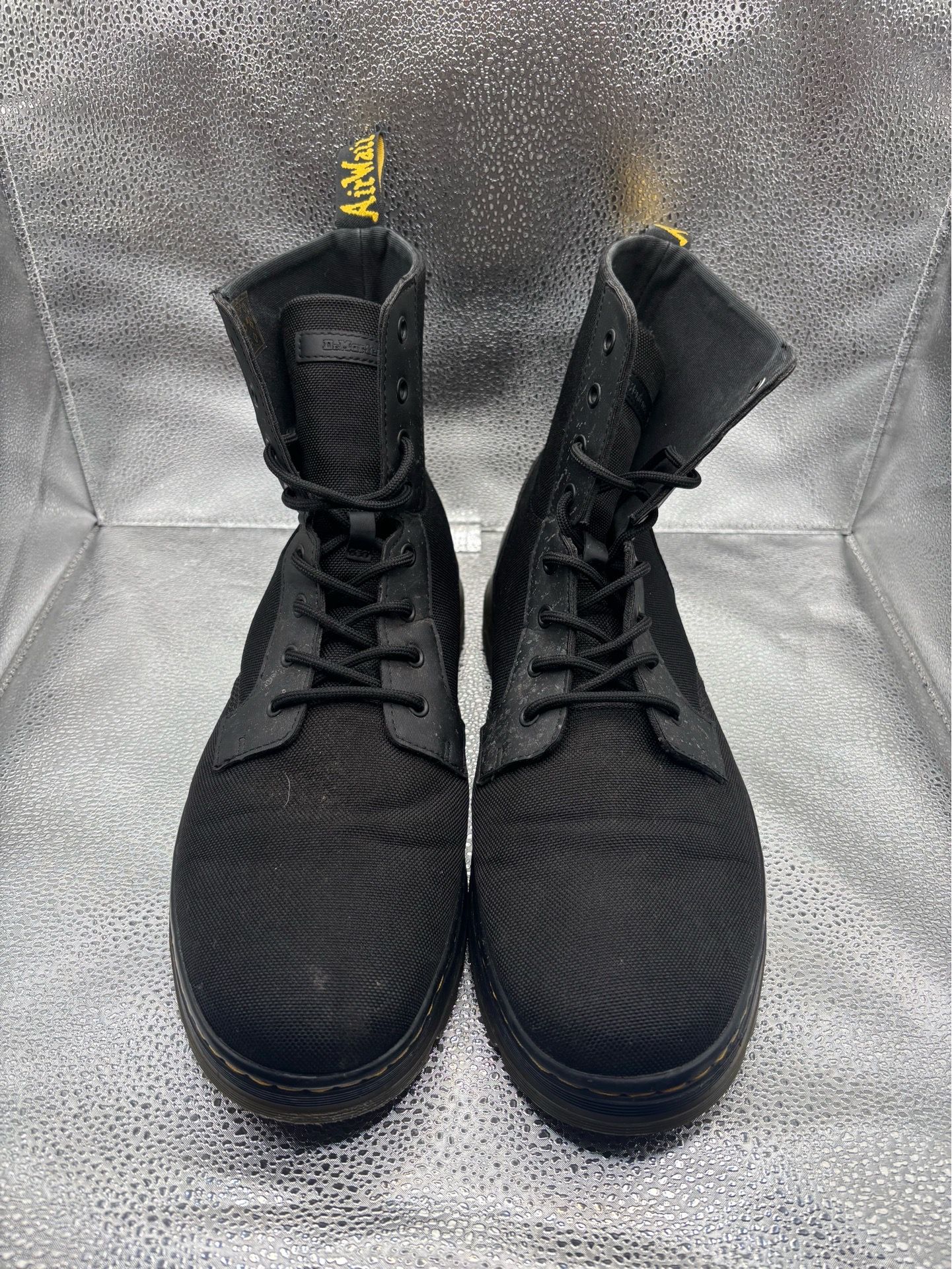 Dr. Martens mens combs leather combat boots - photo 2