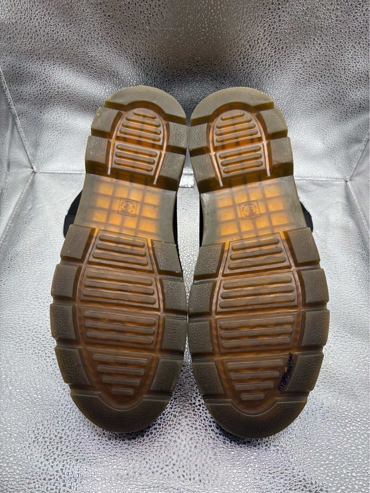 Dr. Martens mens combs leather combat boots - photo 3