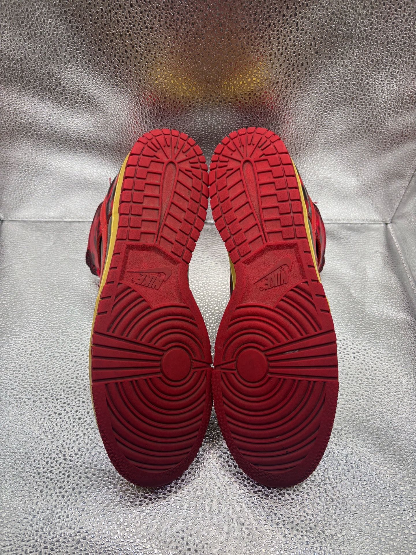 Nike Dunk High 1985 Red Acid Wash - photo 3