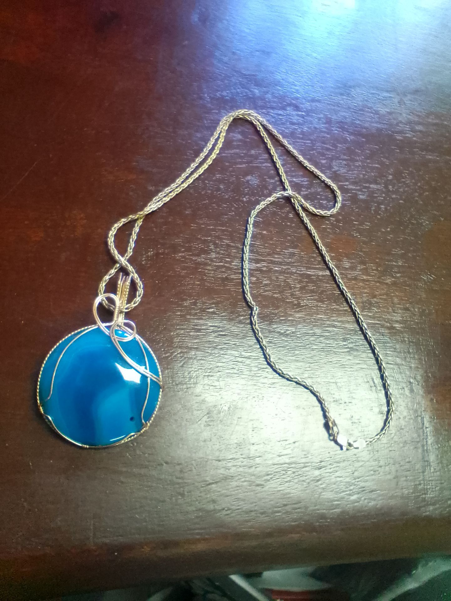 Timeless Oceanic Clasp Charm w/ Necklace