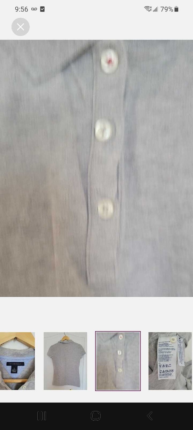 Tommy Hilfiger Polo Shirt - Gray, Size M - photo 4