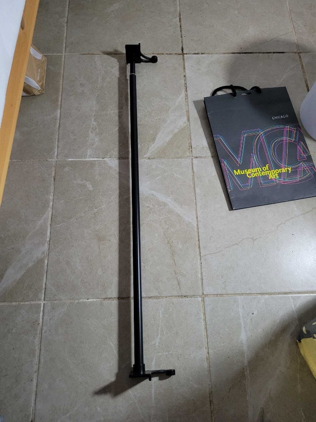 Extendable Mounting Pole Curtain Rod