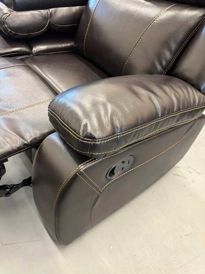 Brand New Leather Recliner Sofa Set 3-2-1 - photo 3
