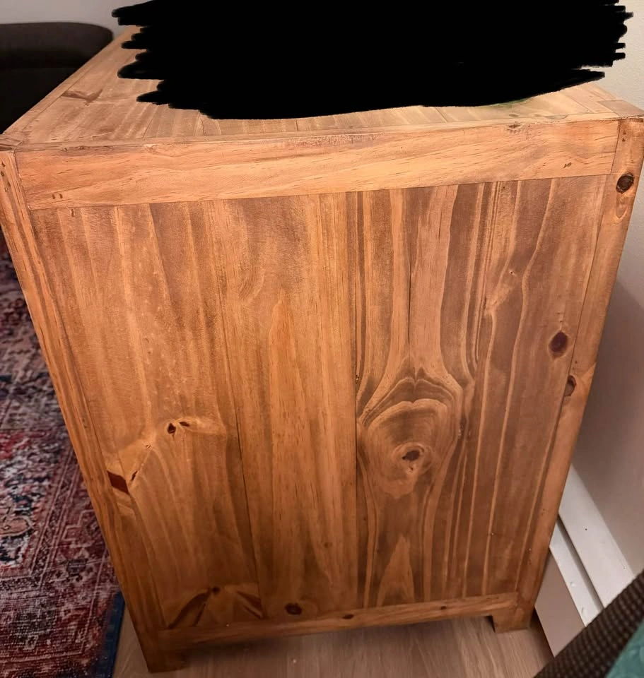 Santa Fe Rustic Pine TV Stand - photo 2
