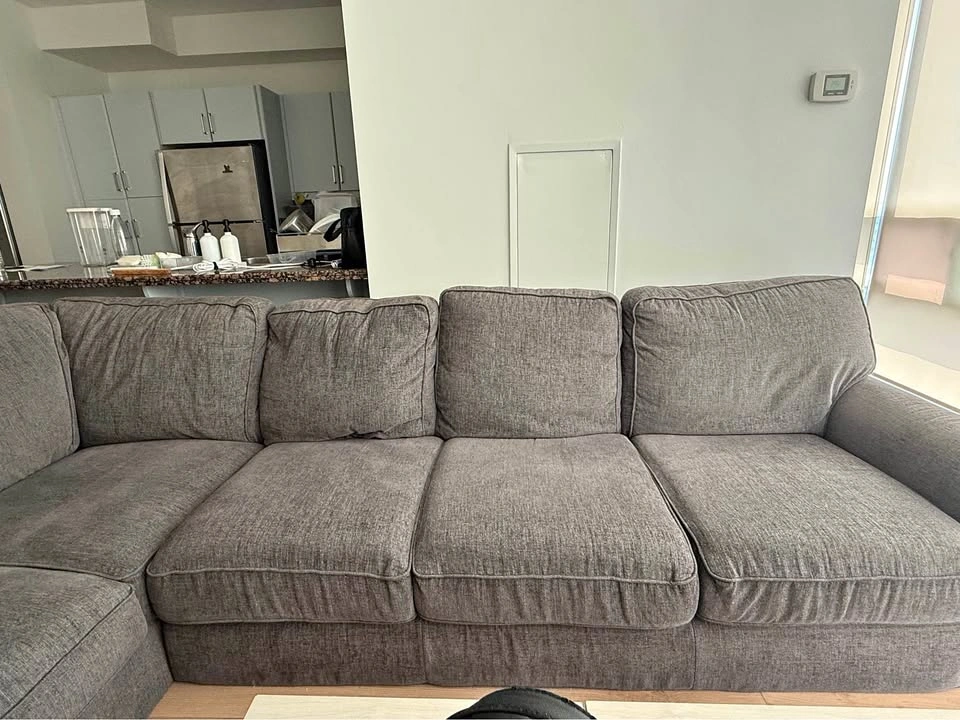 Large Grey Sectional Sofa – Comfortable & Modern